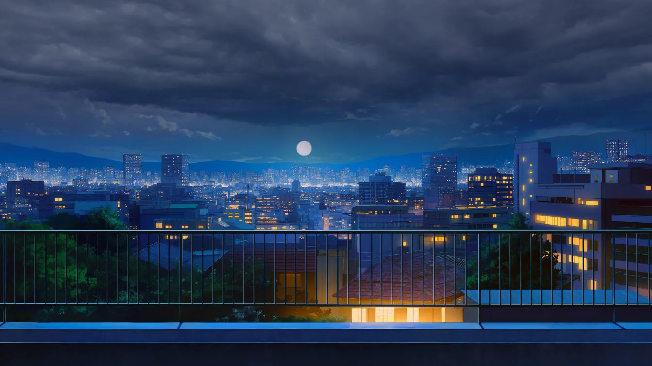 夜景 ins风 意境 风景 雷雨鸣鸣4K 壁纸预览