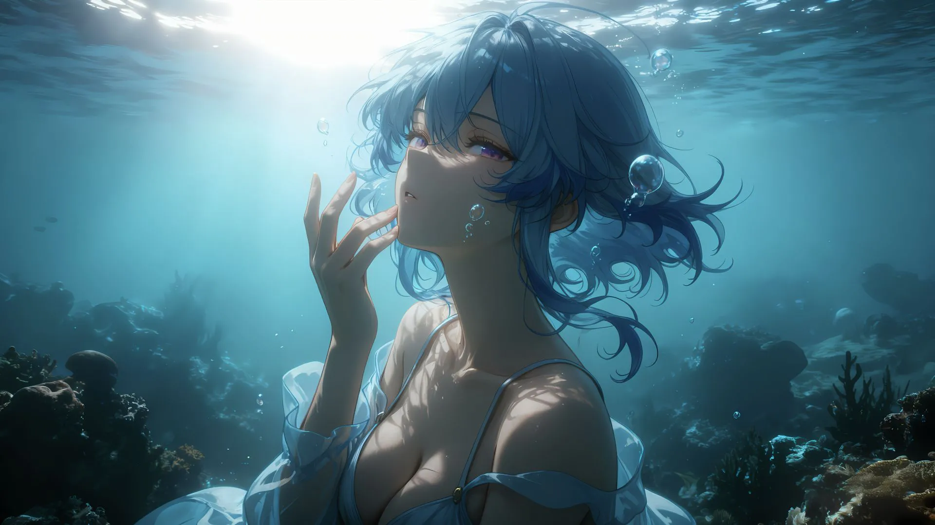 动漫 二次元 鸣潮-守岸人 Shorekeeper-澜光 壁纸预览