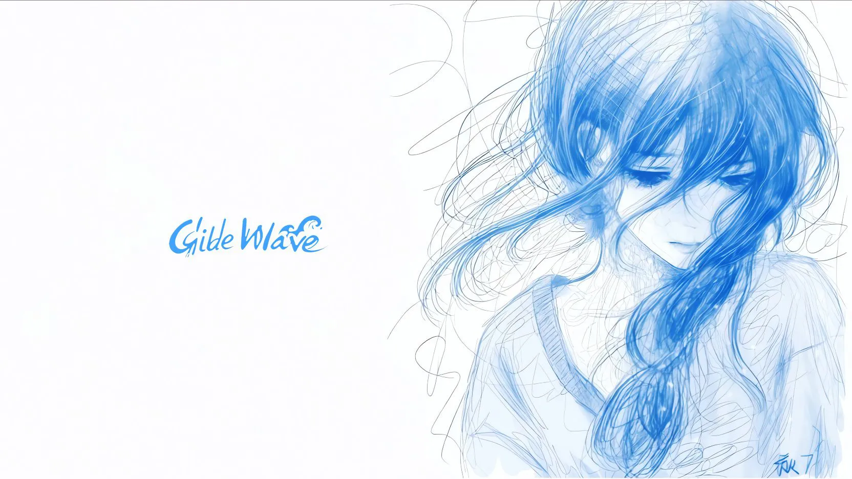 动漫少女 二次元 元气少女 动漫 GlideWave-秋 壁纸预览