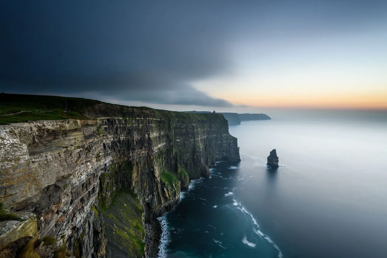 超好看的风景 休闲时光 风景 唯美 ins风 .Cliffs Of Moher 壁纸预览