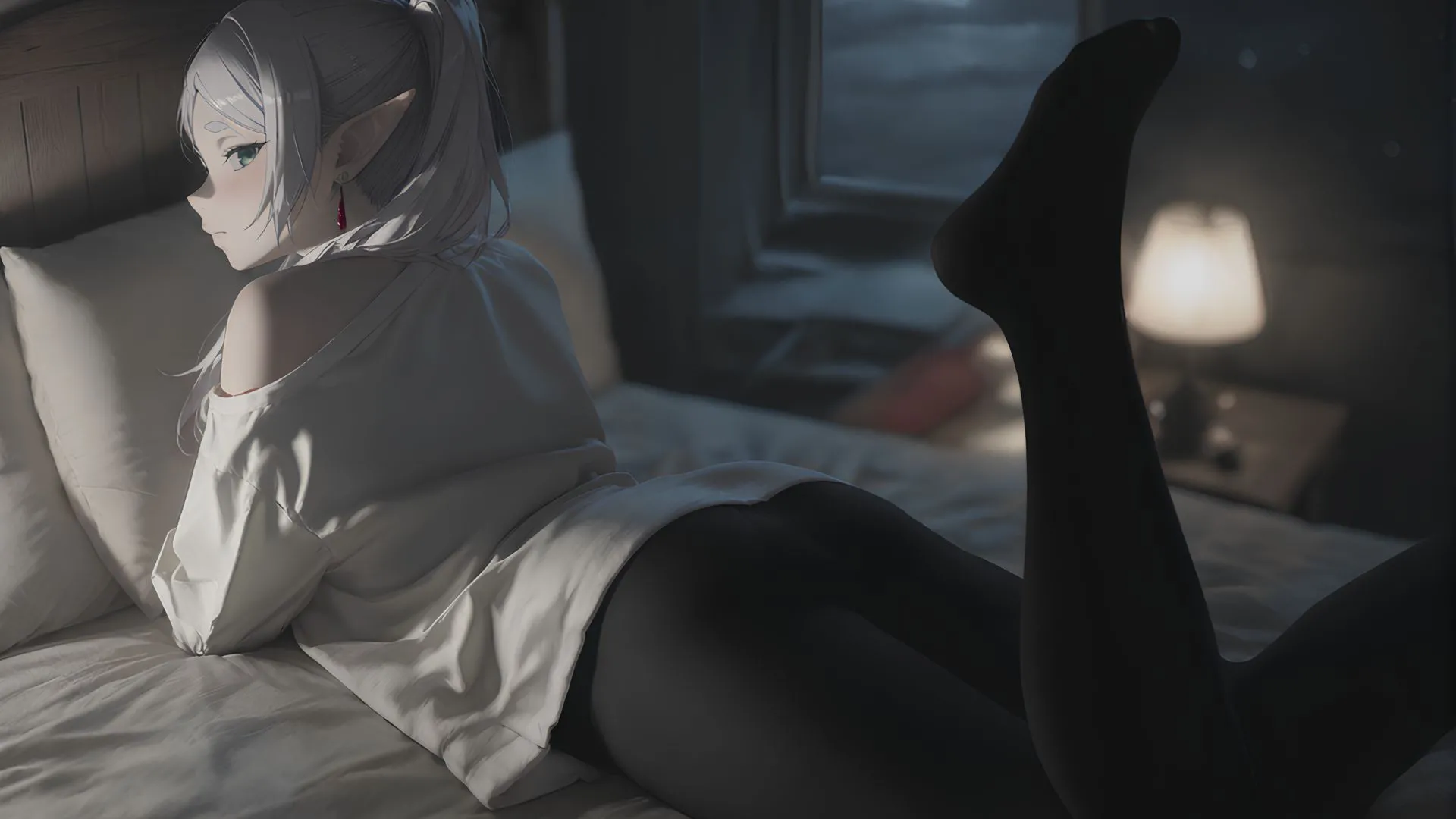 动漫少女 二次元 个性少女 动漫 Frieren 4K 壁纸预览