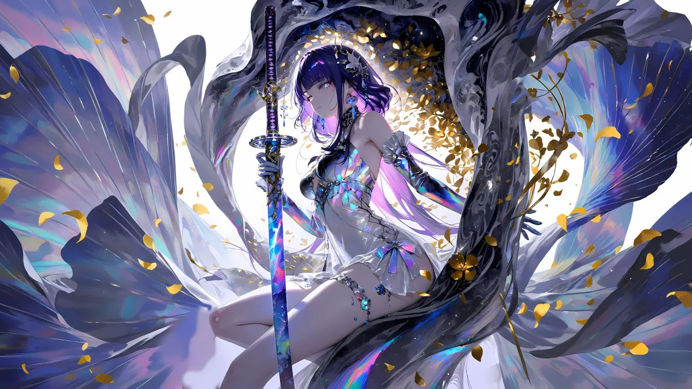 动漫 唯美 雷电将军(无时间版)13.捷风-kean 壁纸预览