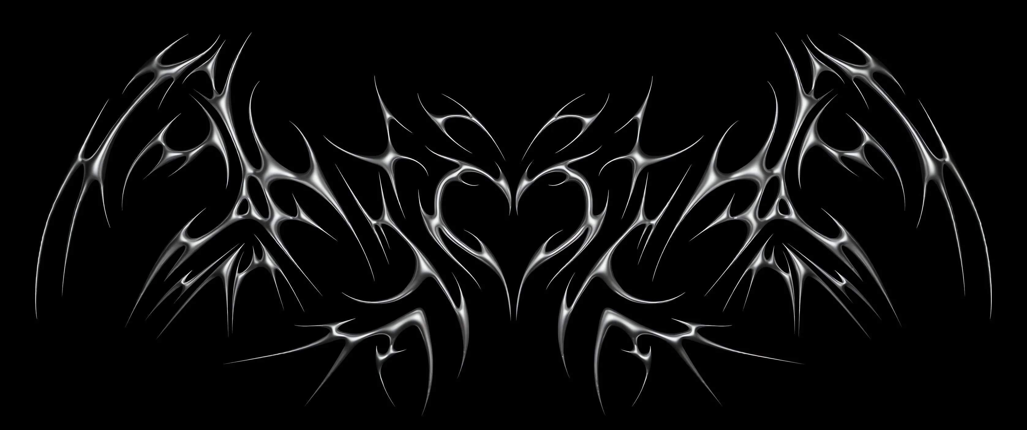 动漫场景 黑色系 二次元 动漫 black chrometype wallpaper 壁纸预览