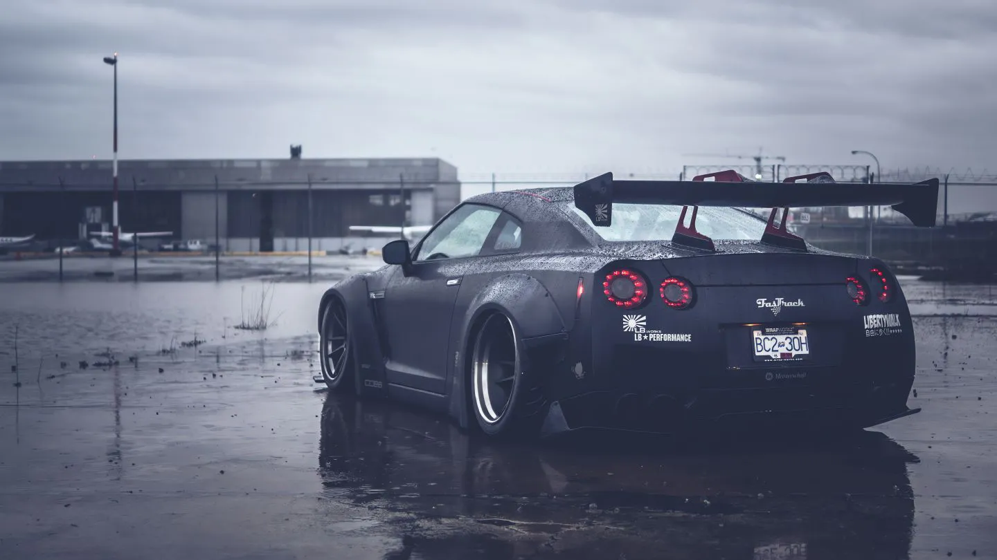 跑车 汽车 Nissan GT-R35 Llberty Walk(Ambient sounds) 壁纸预览
