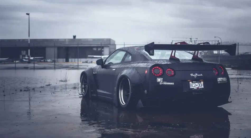 跑车(分类),汽车,跑车, Nissan GT-R35 Llberty Walk(Ambient sounds) 壁纸预览