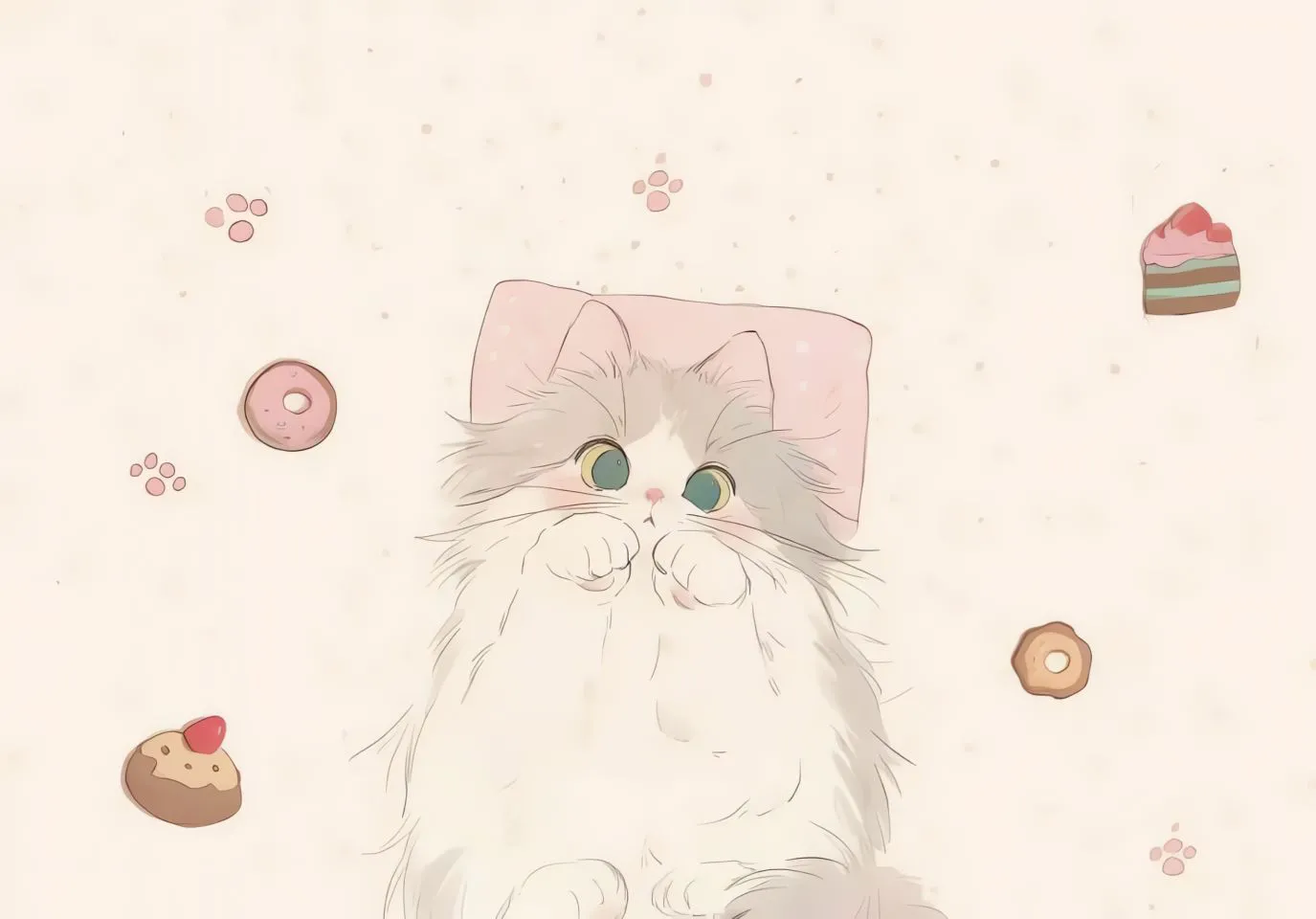 少女心 套图 纯色 卡哇伊 可爱 壁纸预览
