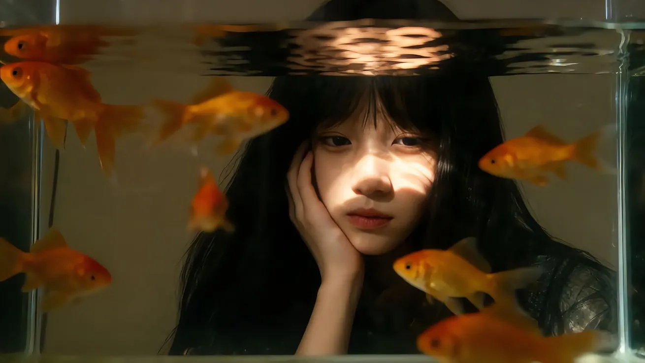 氛围感 元气少女 高颜值 美女 锦思 壁纸预览