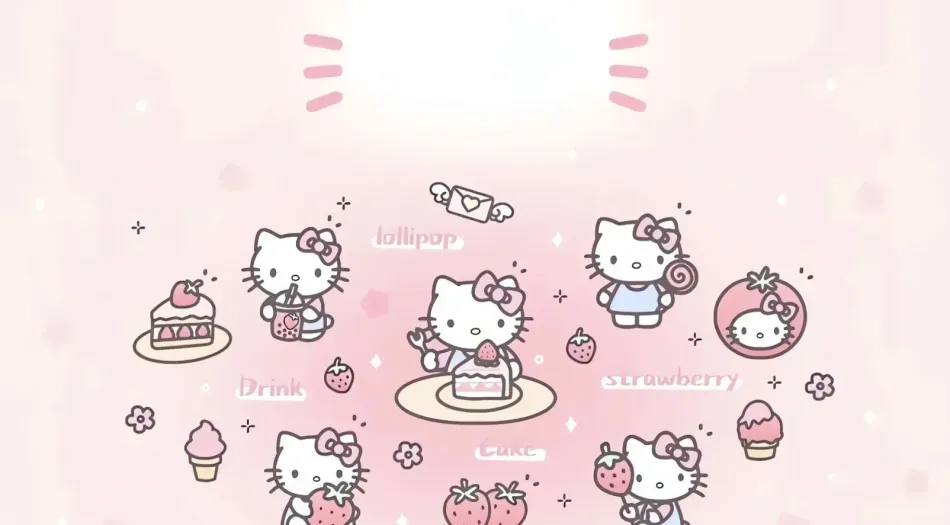 可爱,粉色,少女心,helloKitty,卡通(分类) 壁纸预览