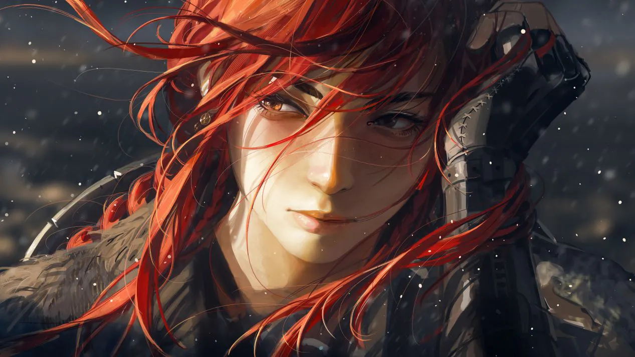 动漫 二次元 girl | red | guweiz 4k 壁纸预览