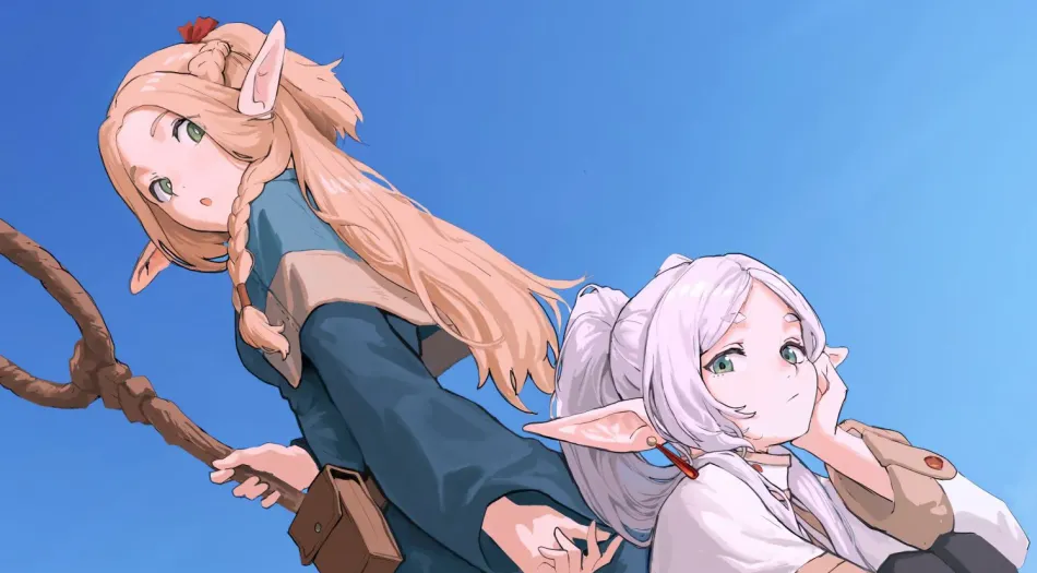 二次元,高颜值,动漫光影,动漫(分类),Frieren and marcille by cho gum 壁纸预览