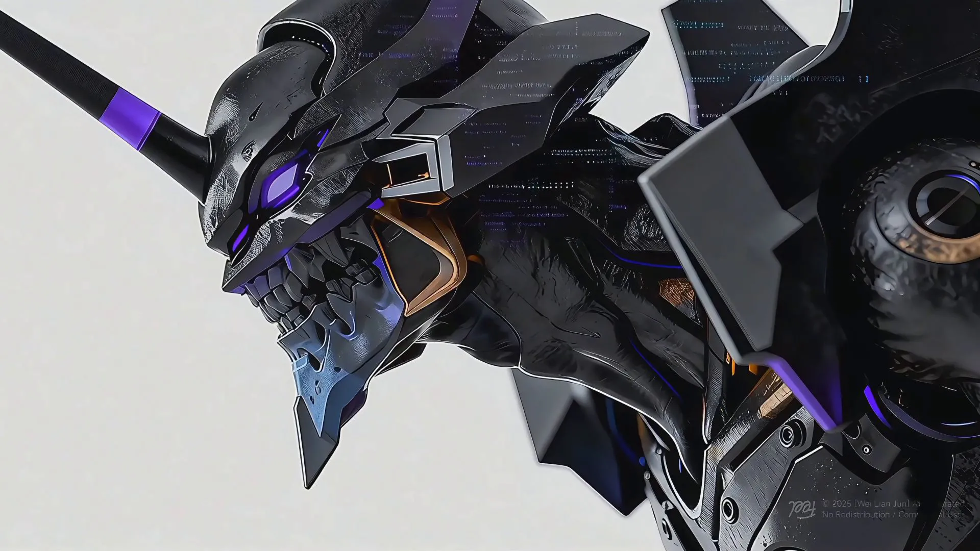 动漫人物 拽酷 EVA 机甲 动漫 初号机不卡顿完美循环版 壁纸预览